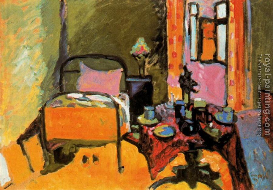 Wassily Kandinsky : Bedroom in Aintmillerstrasse